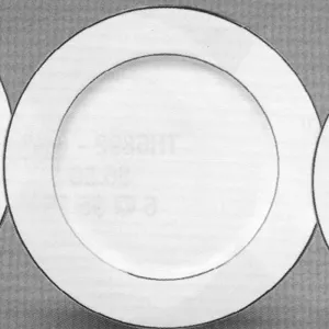 matardiskur með tveimur gullröndum