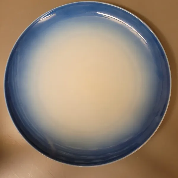 Fallegur litaður diskur má hengja upp