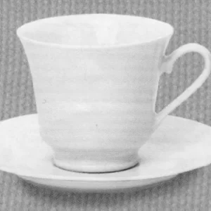 bolli með undirskál